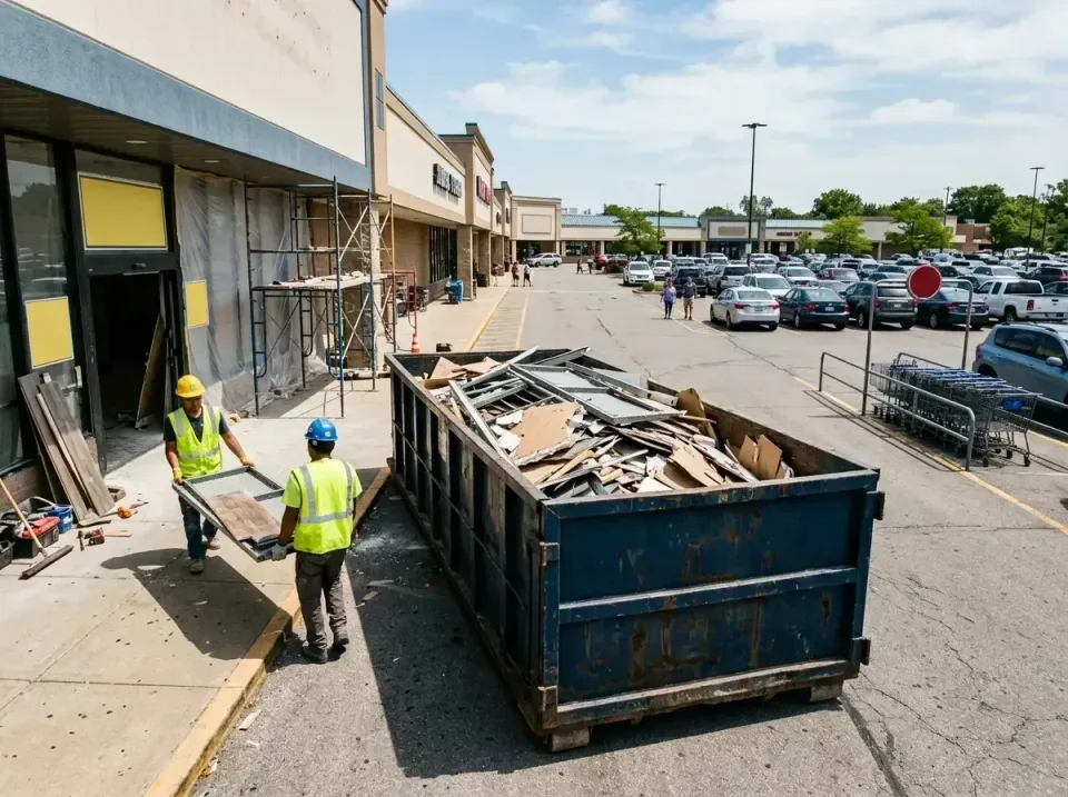 retail-store-renovation-debris-003 — frequently asked questions, Roll-off Dumpster Rentals in Clinton, MD